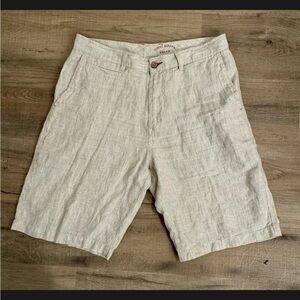 Tommy Bahama Light Tan Flat Front Shorts
